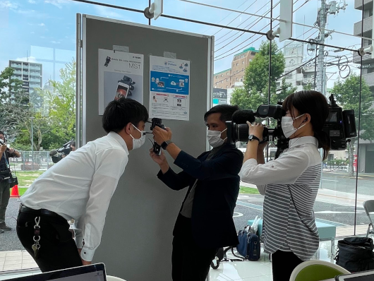 Media coverage on Implementation Support Project Trial session in Hiroshima