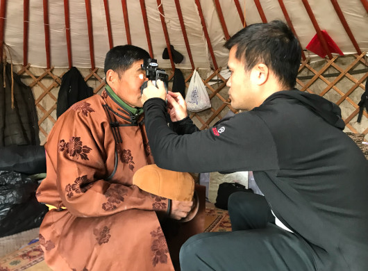 モンゴルにて初の遠隔眼科検診プロジェクトを開始!